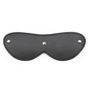 Come Closer Leather Blindfold | Mask | Velvet Back | Universal  Size