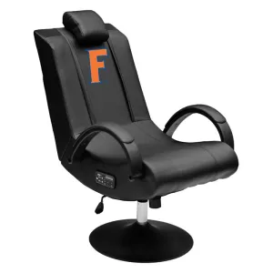 Gaming Chair 100 Pro with Florida Gators Letter F Logo Panel