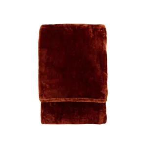 Maximus Cosy Throw - Rust